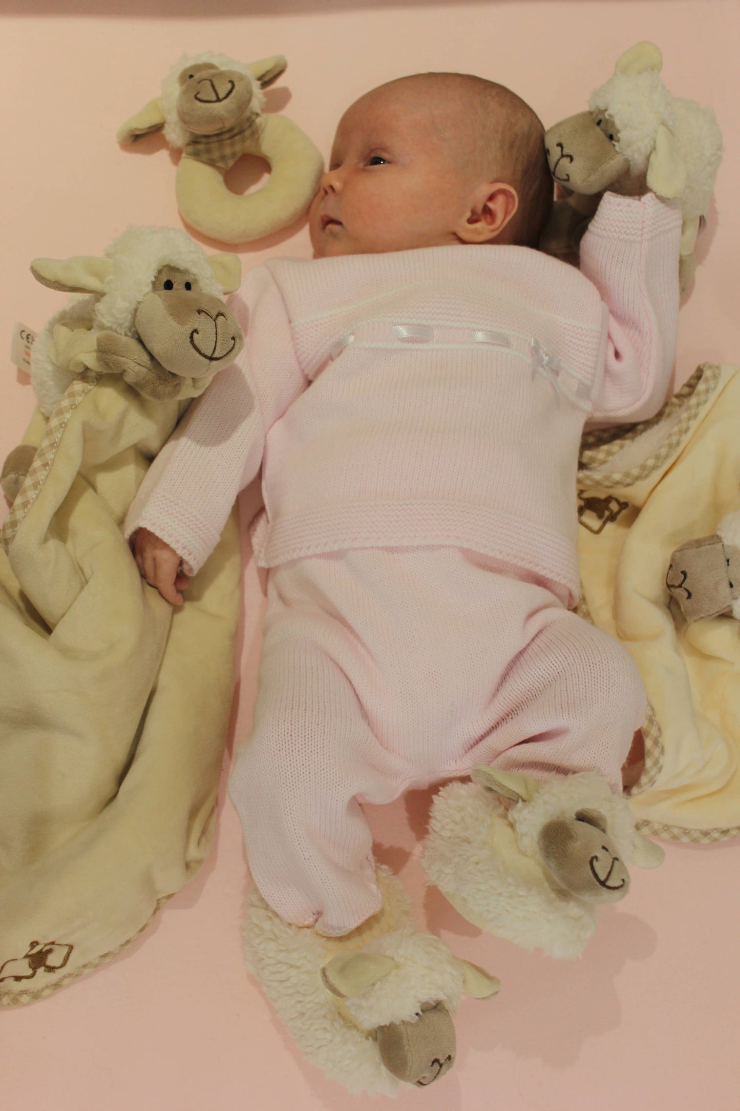 Sheep Baby Plush Toy Comforter