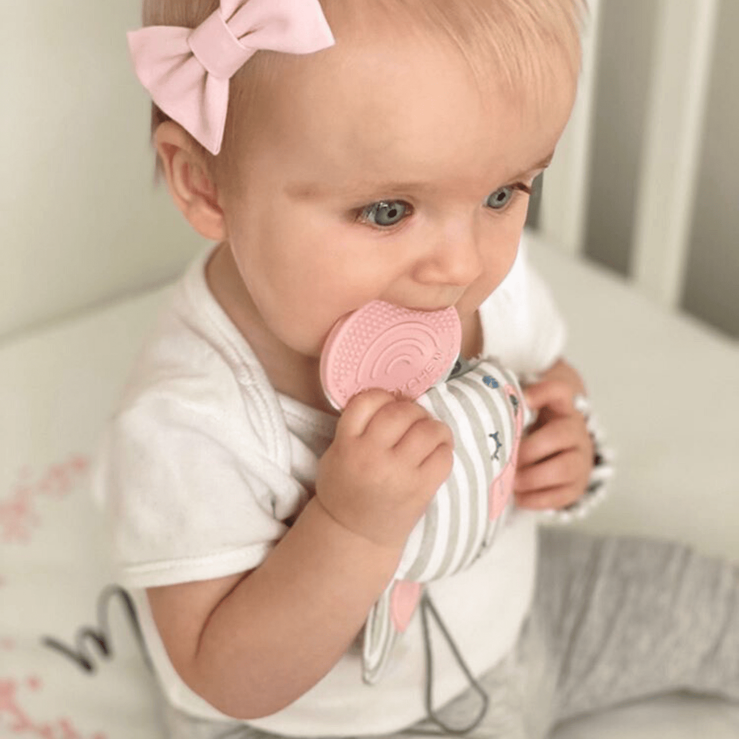 Handychew Sensory Teething Toy - Darcy the Elephant