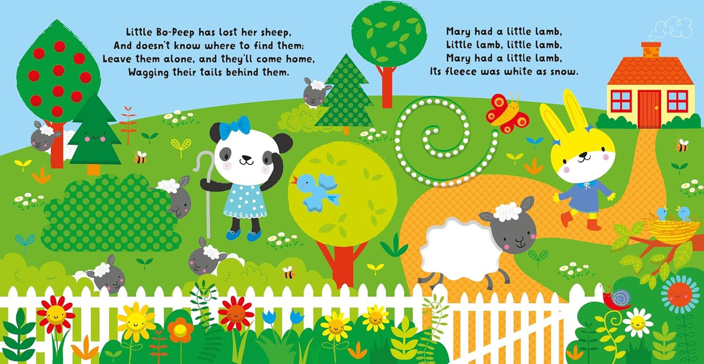 Baby's Very First Nursery Rhymes Playbook (Board book)