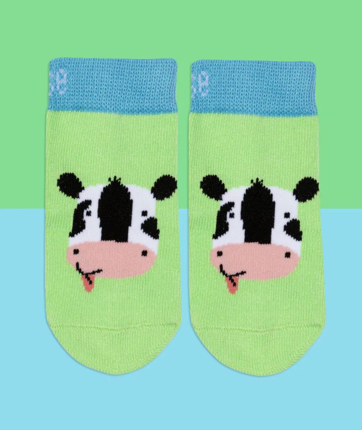 Bailey the Cow Socks
