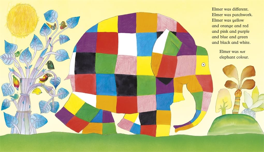 Elmer Book and Toy Gift Set