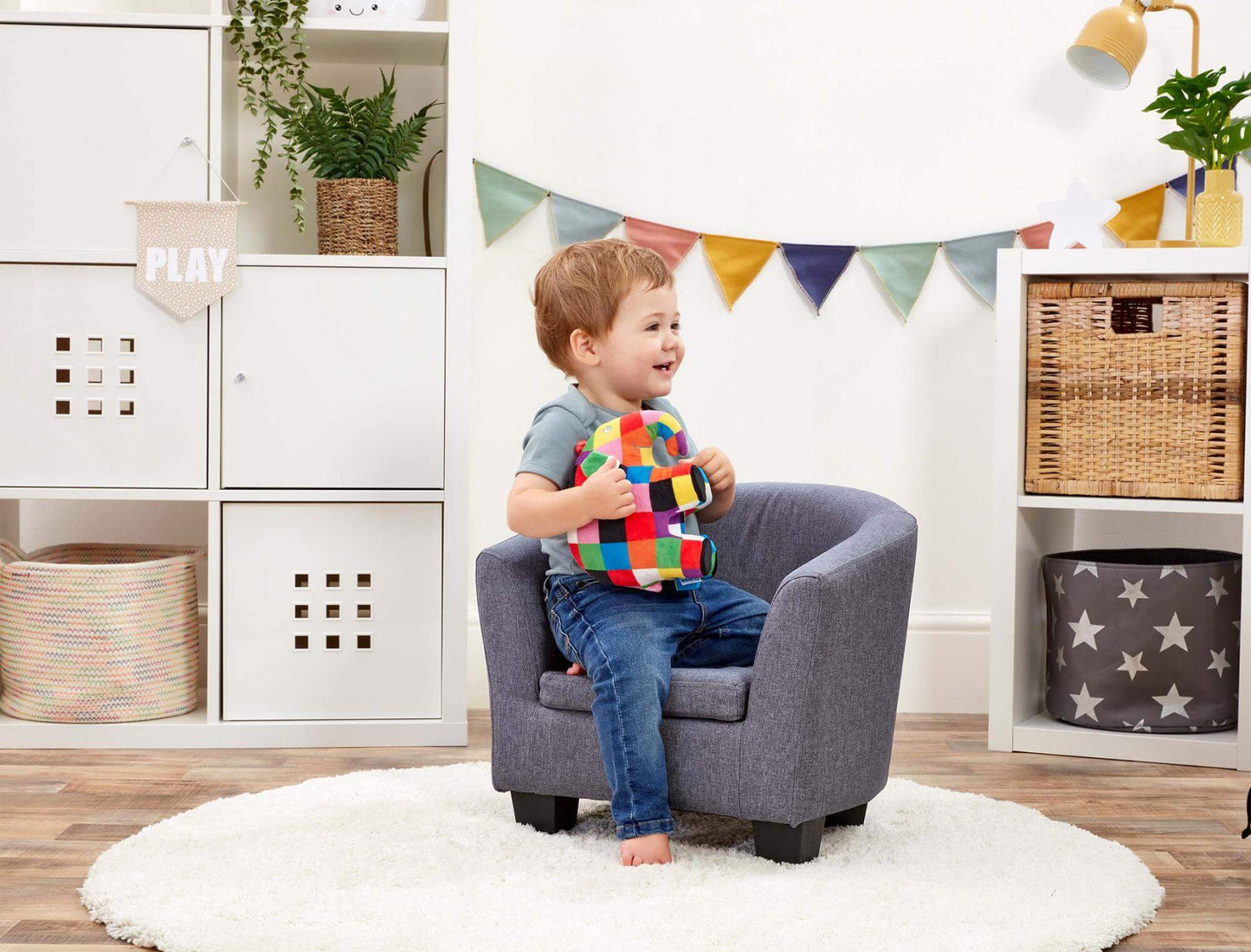 Elmer Plush Soft Toy