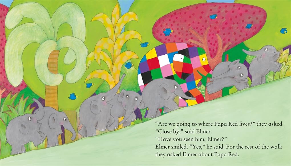 Elmer's Christmas (Board book)