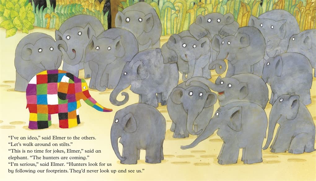 Elmer on Stilts (Paperback)