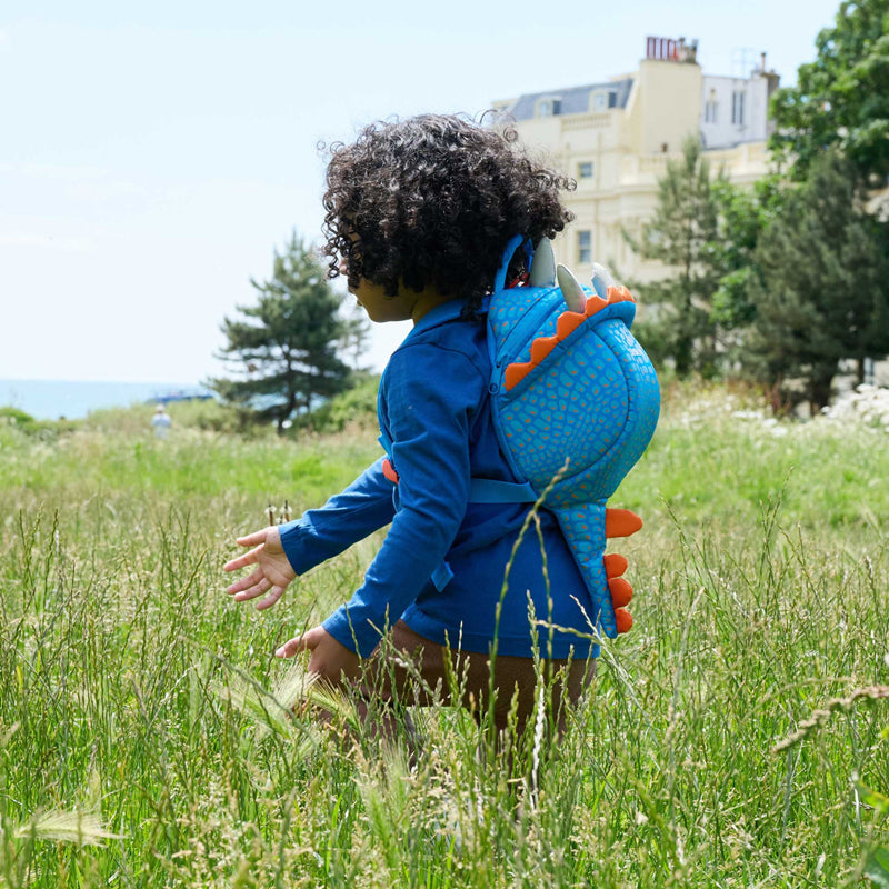 LittleLife Toddler Backpack With Rein Triceratops