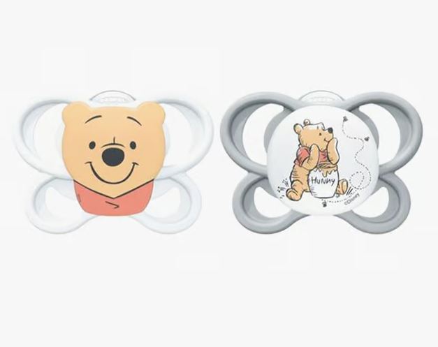 NUK Perfect Match Air Winnie The Pooh Soother 0-6m 2Pk