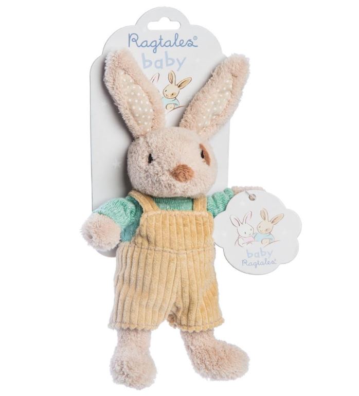 Ragtales Plush Toy Rattle Alfie 23cm