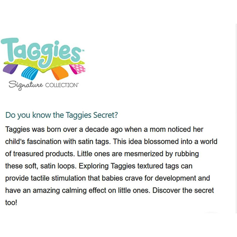 Taggies Drax Dragon Rattle