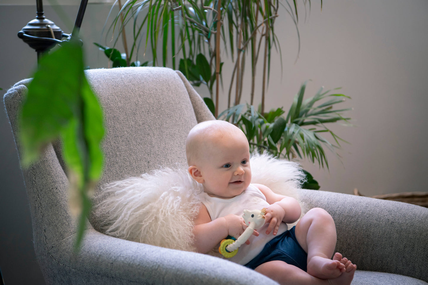 Sophie La Girafe So Pure Multi-Textured Teether - Natural Rubber