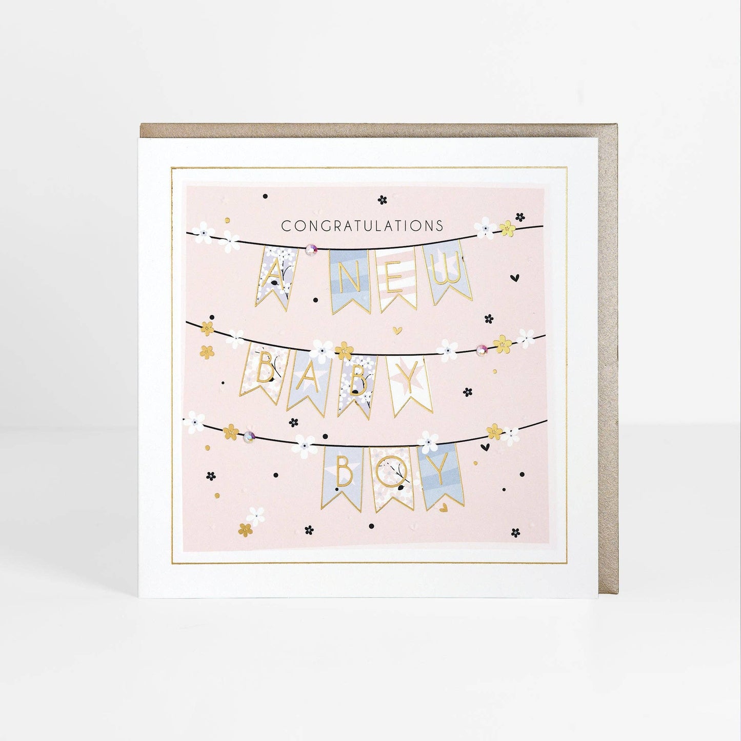 A New Baby Boy Card