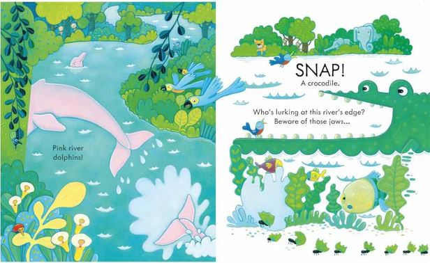 Peep Inside the Jungle (Board book)