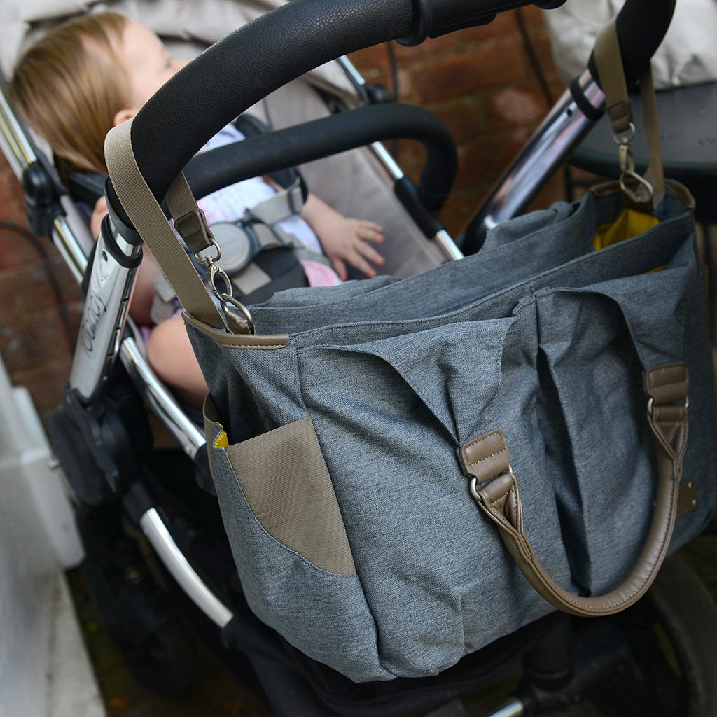 Lottie Changing Bag Granite