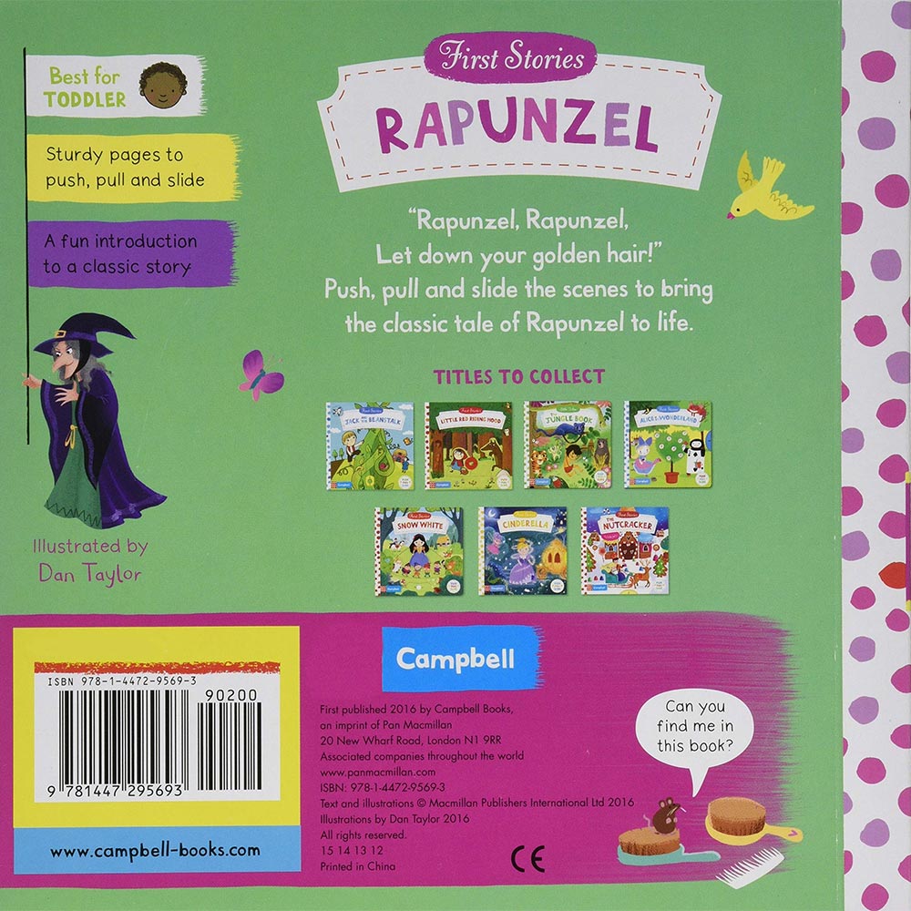 Rapunzel - First Stories (Board book)