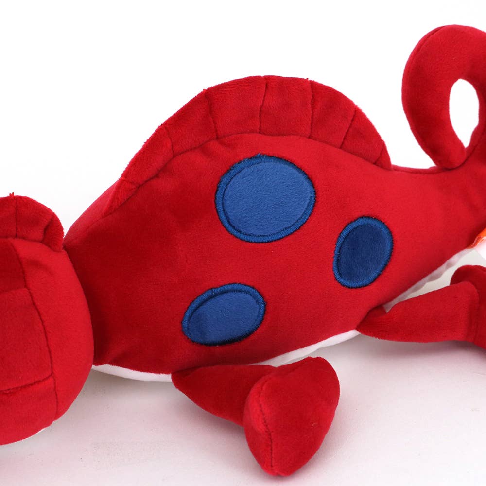 Red Chameleon Plush 30cm