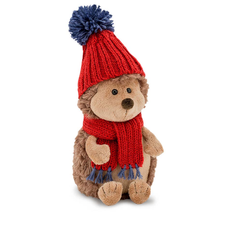 Prickles The Hedgehog Plush with Red Hat 15cm