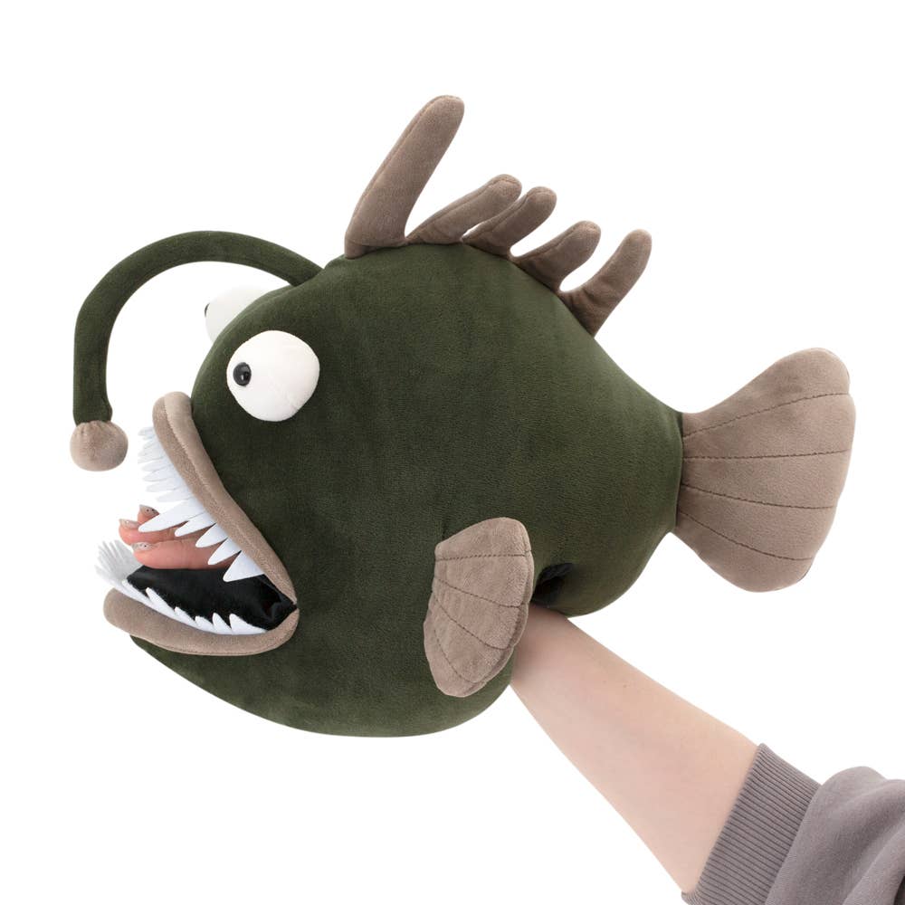 Green Anglerfish Soft Toy 35cm