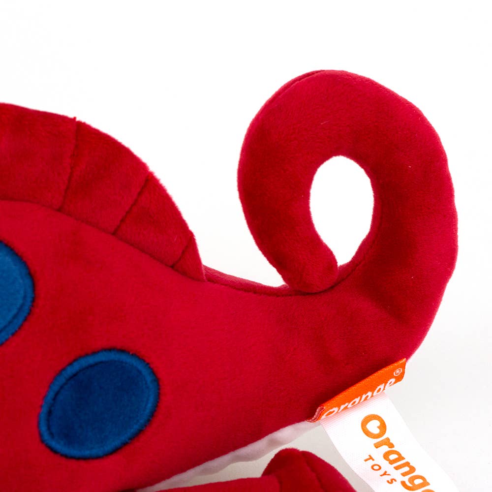 Red Chameleon Plush 30cm