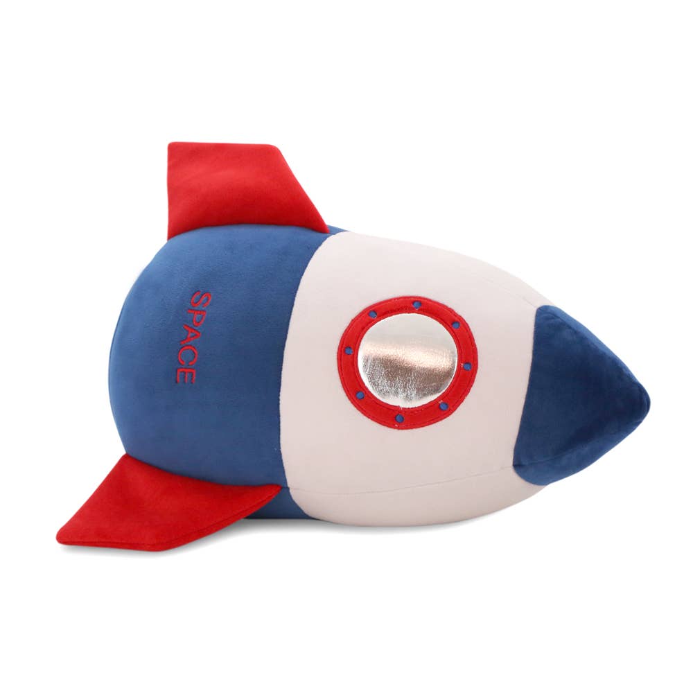 Rocket plush cushion 35cm