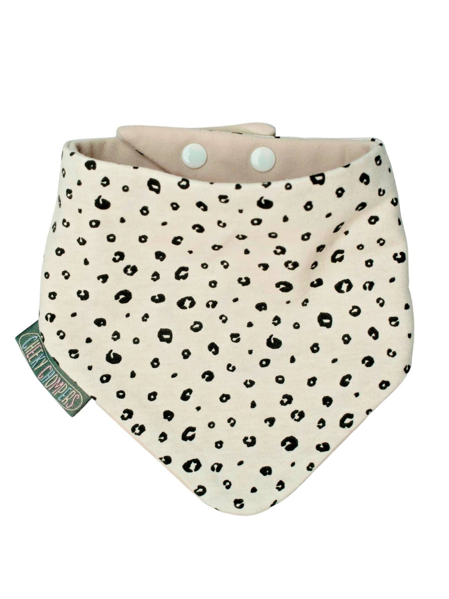 Neckerbib Dribble Bib Set - Leopard & rainbow