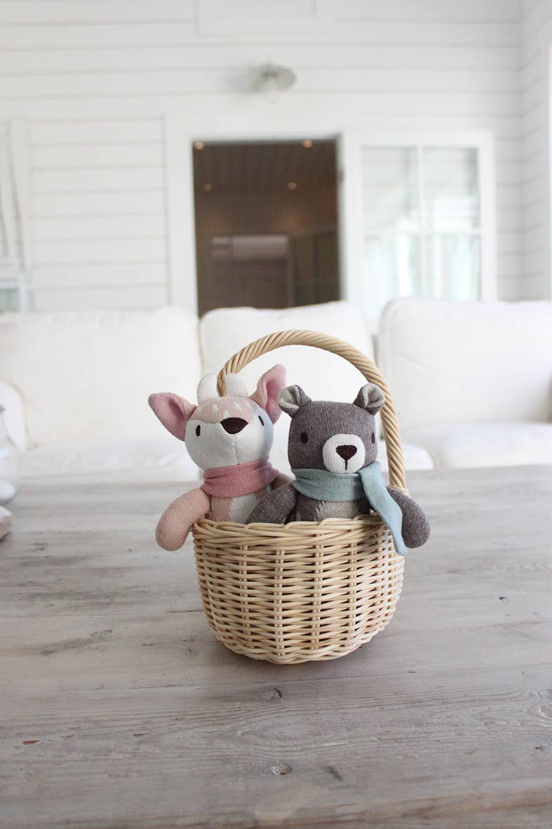 ThreadBear Fearne Deer  - Knitted Soft Toy 18cm