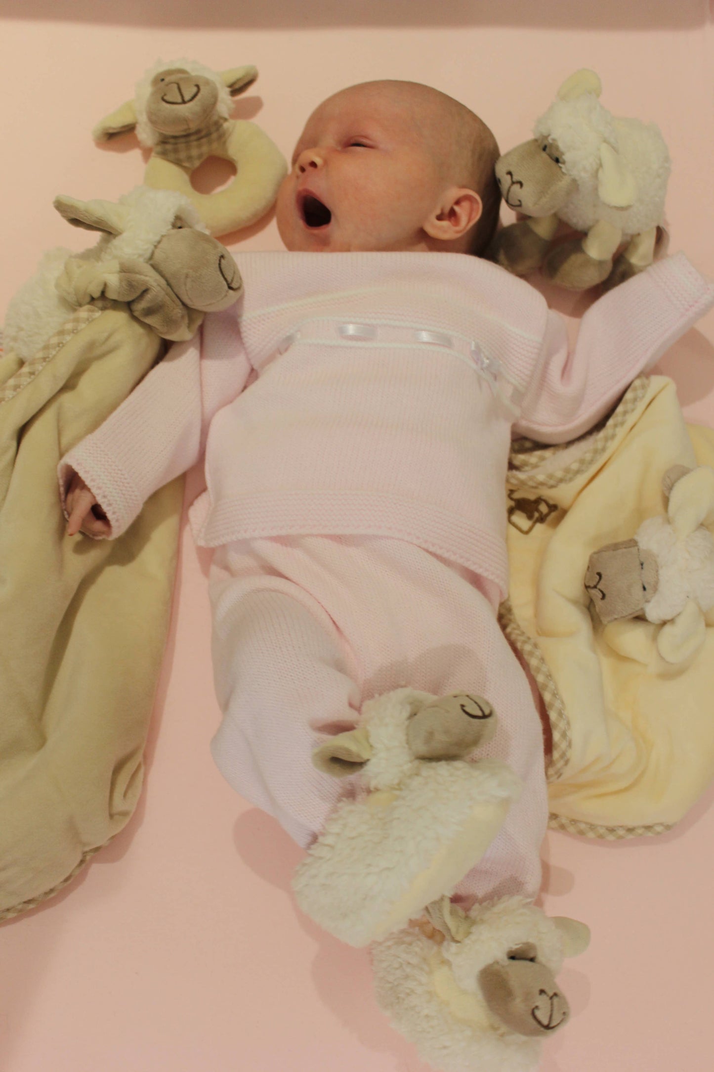 Sheep Baby Plush Toy Comforter