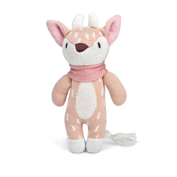 ThreadBear Fearne Deer  - Knitted Soft Toy 18cm