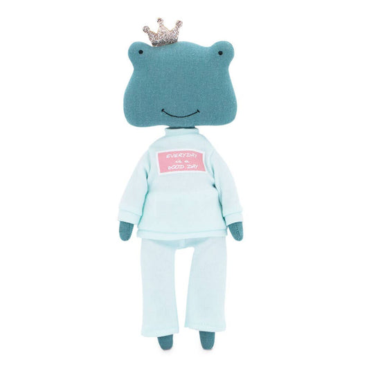 Fiona Frog Plush in Tracksuit + Mermaid Tail