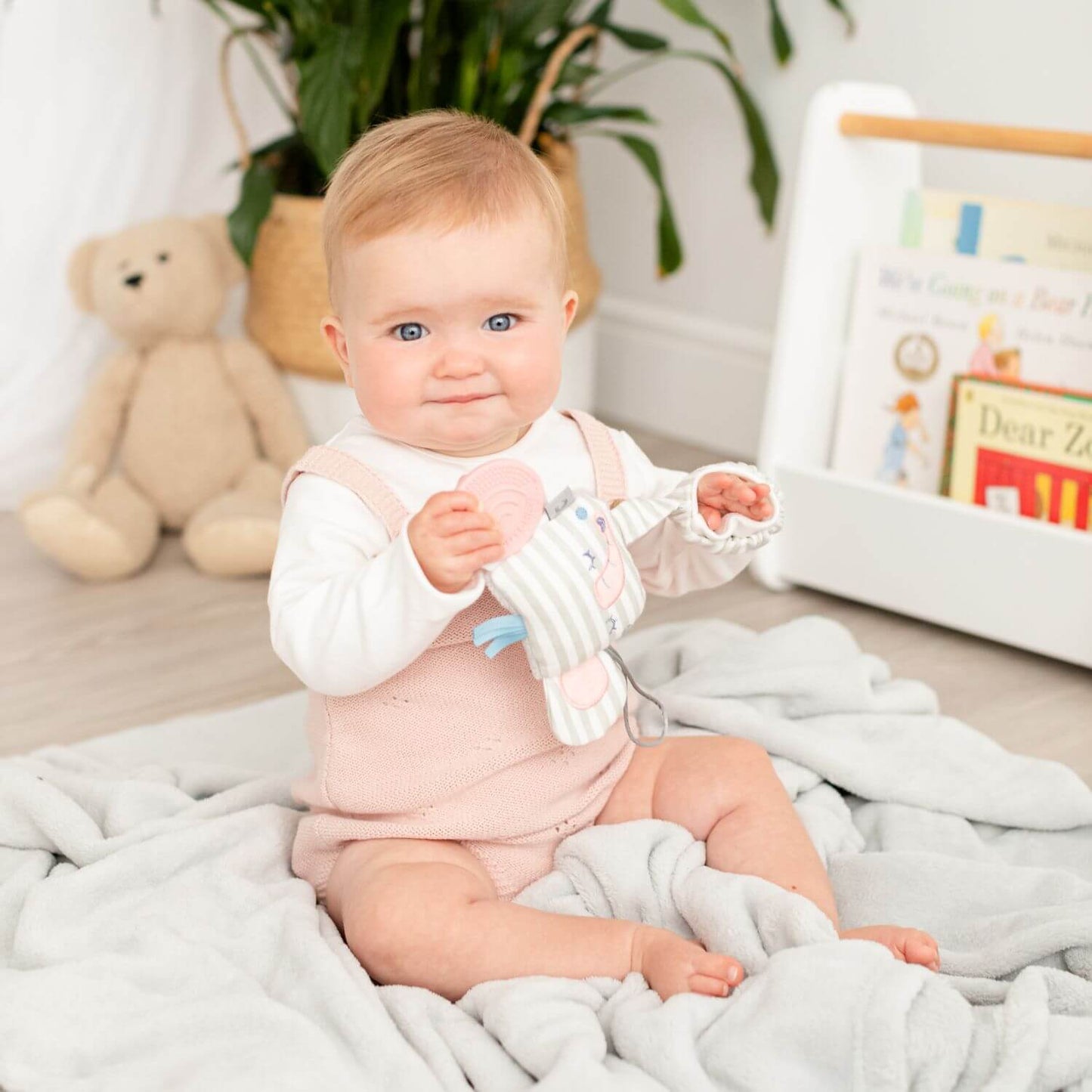 Handychew Sensory Teething Toy - Darcy the Elephant