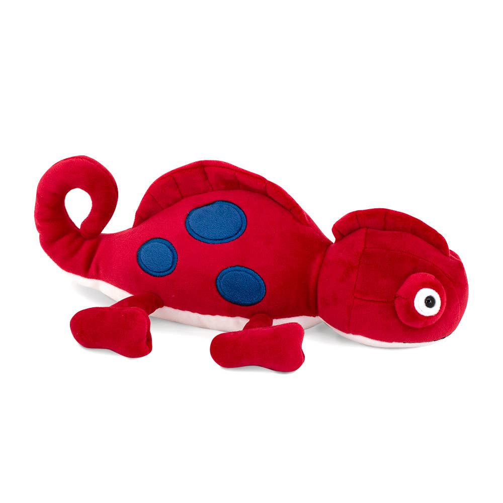 Red Chameleon Plush 30cm