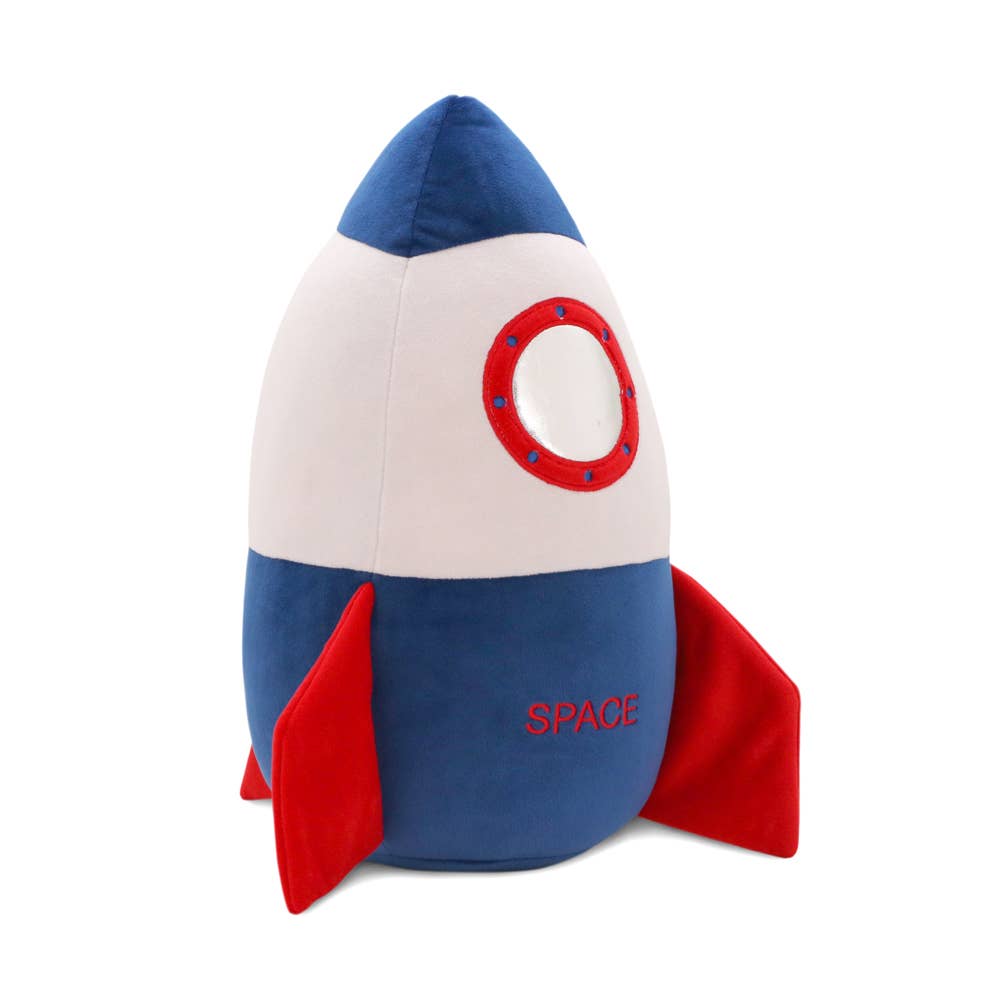 Rocket plush cushion 35cm