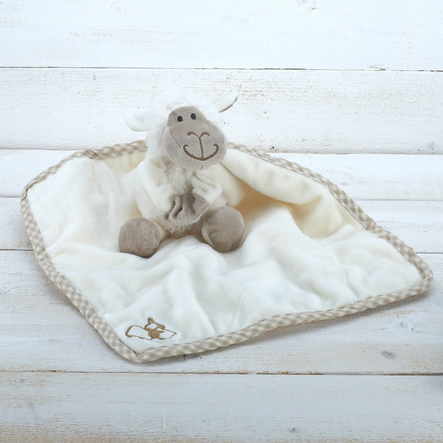 Sheep Baby Plush Toy Comforter
