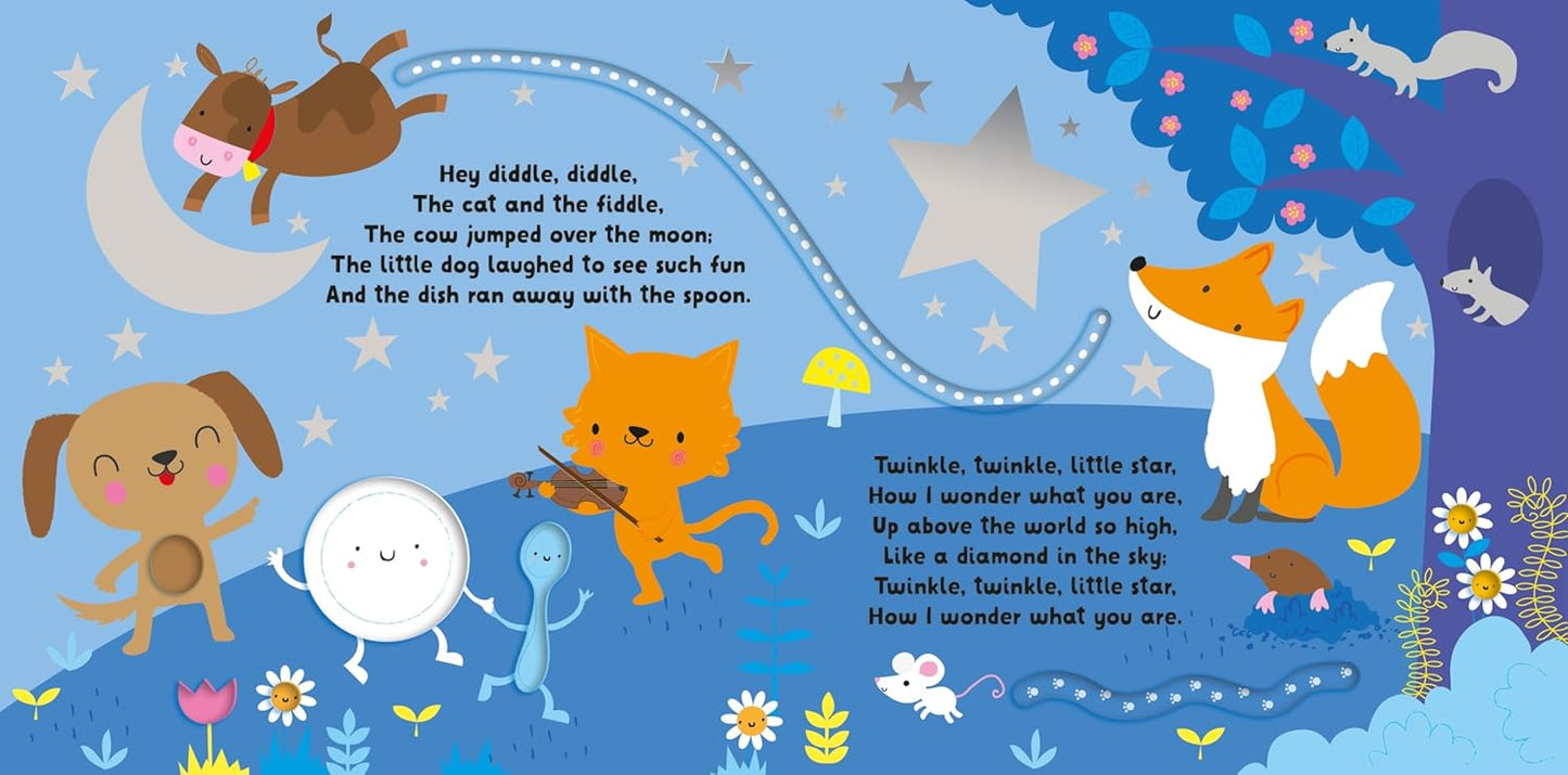 Baby's Very First Nursery Rhymes Playbook (Board book)