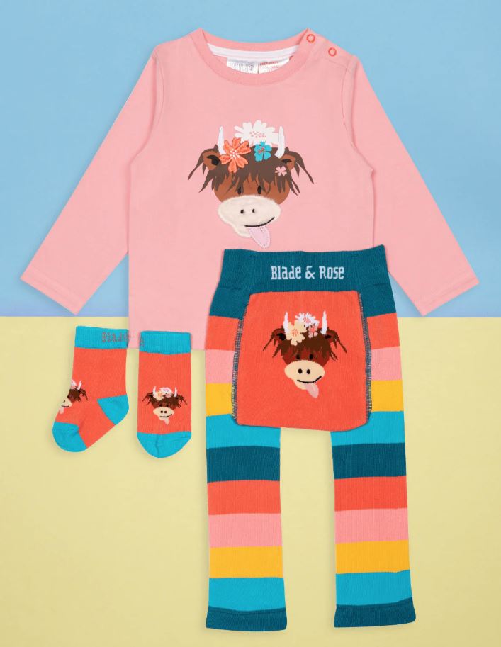 Bonnie Highland Cow 3-Piece Gifting Set