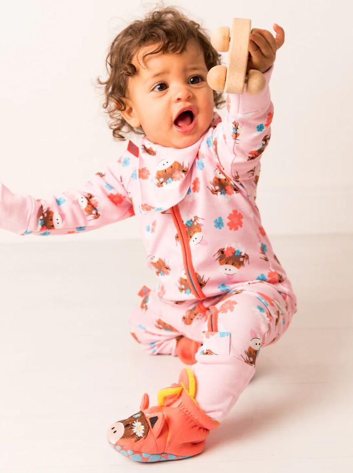 Bonnie Highland Cow Booties