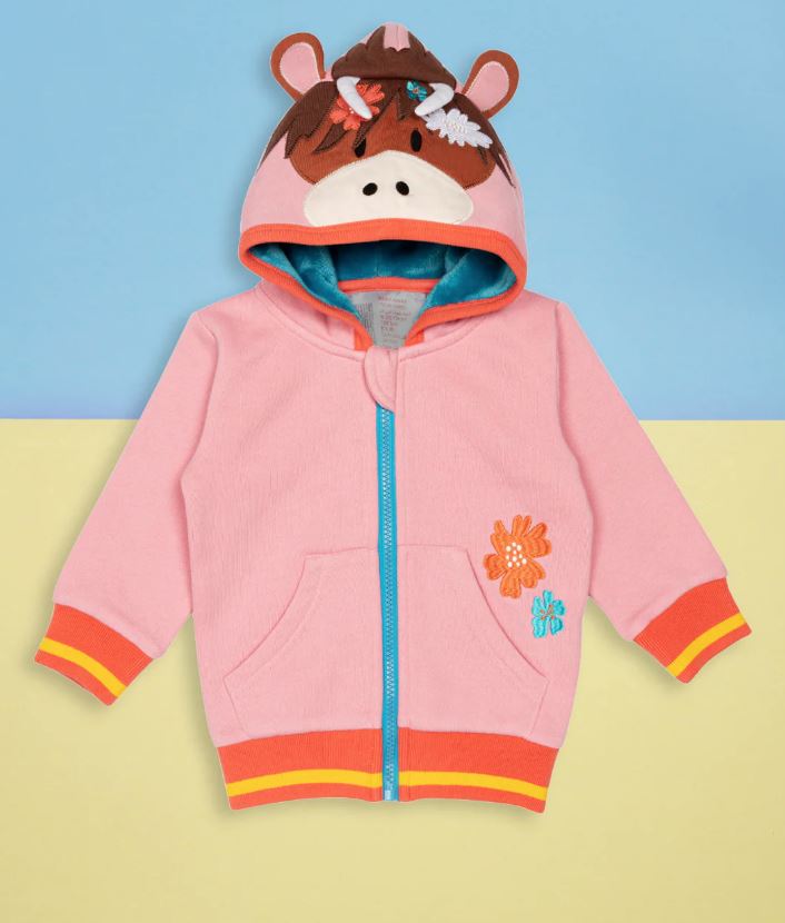 Bonnie Highland Cow Hoodie