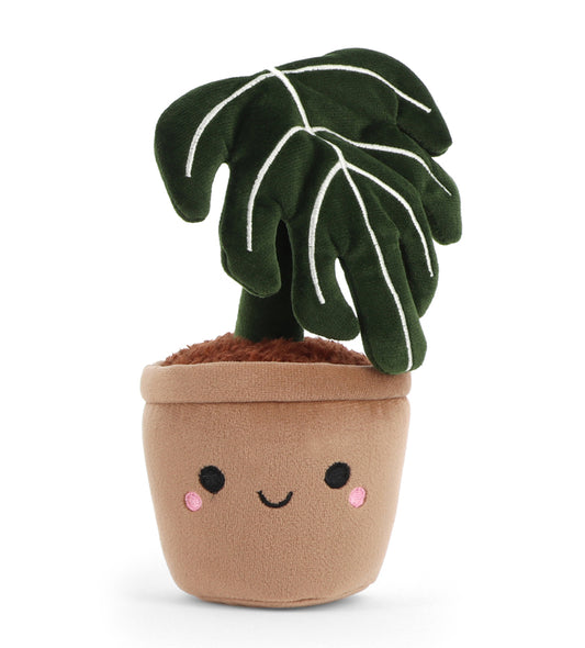Botanical Garden Monstera Plant Soft Toy 14cm