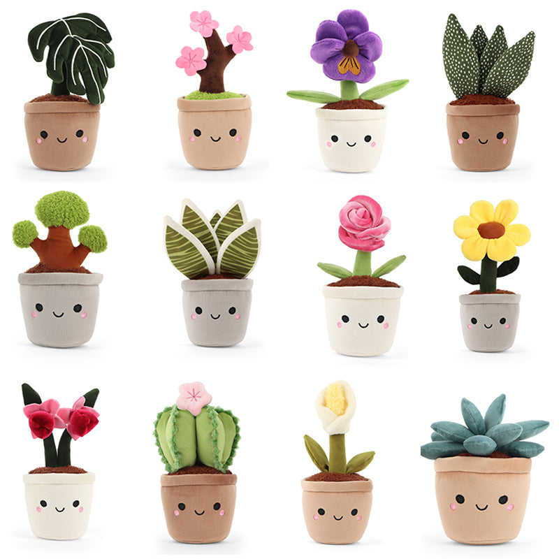 Botanical Garden Succulent Soft Toy 14cm