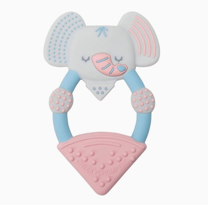 Darcy the Elephant Teether - Textured Baby Teether