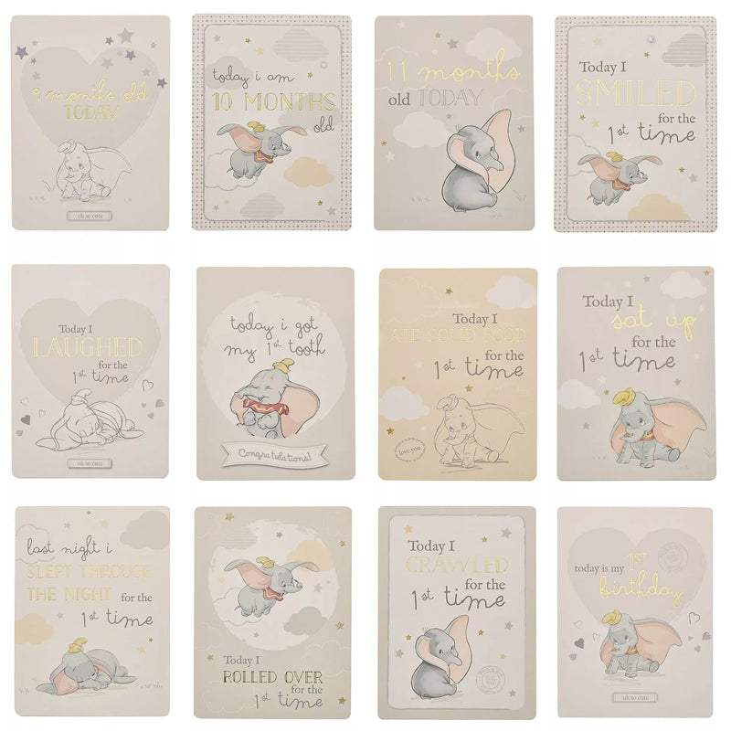 Disney Magical Beginnings Milestones Card Set - Dumbo