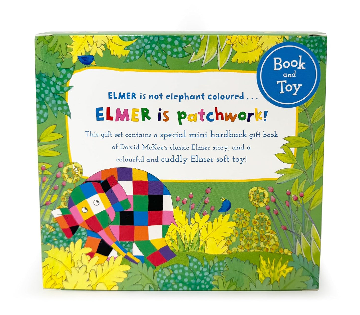 Elmer Book and Toy Gift Set