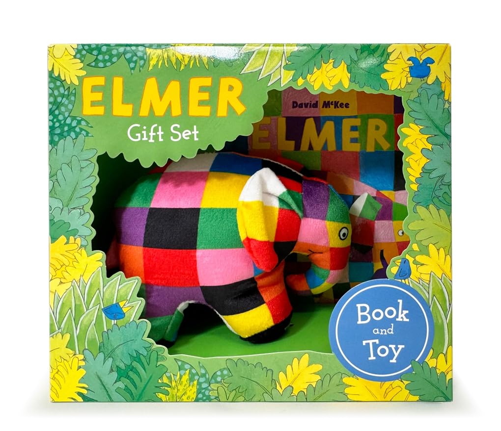 Elmer Book and Toy Gift Set