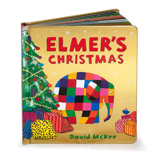 Elmer's Christmas (Board book)