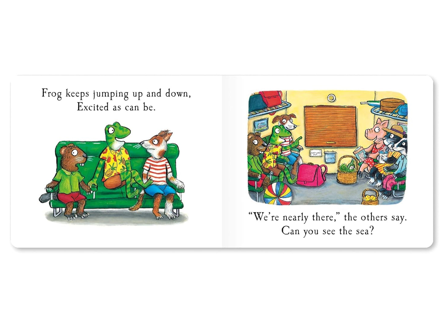 Tales from Acorn Wood: Frog's Day Out: A Lift-the-flap Story (Board Book)