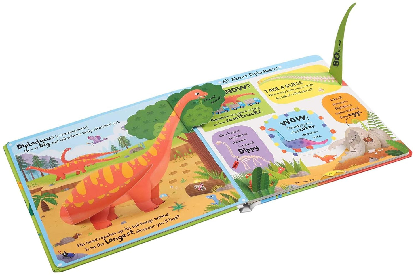 Giant Dinosaurs - First Facts and Flaps (Board book)