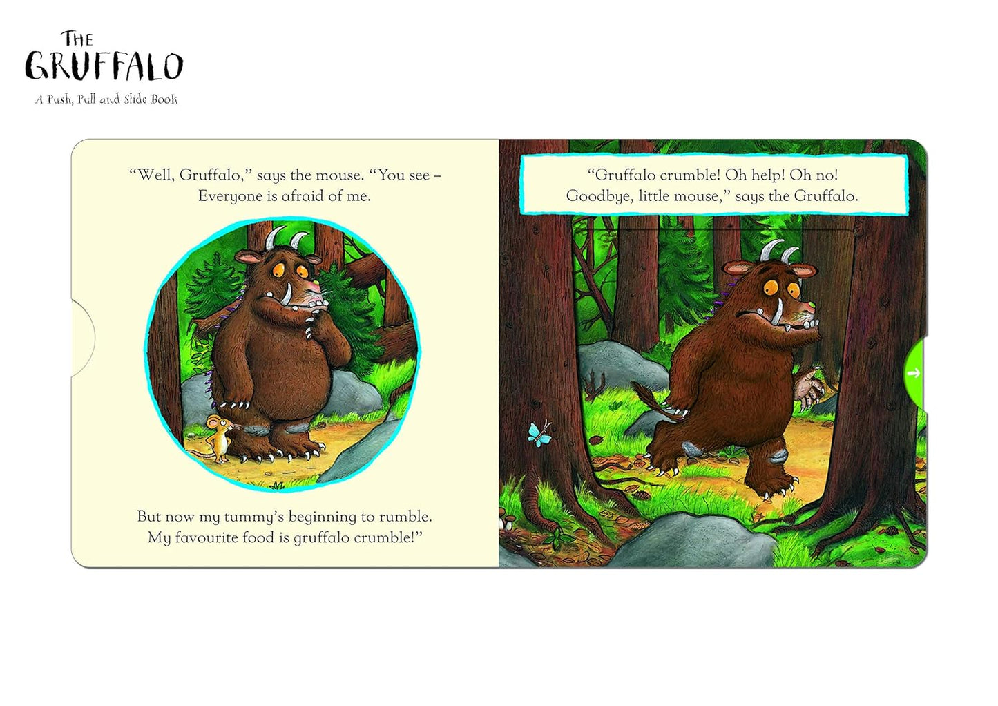Gruffalo: A Push, Pull and Slide Book(Board book)