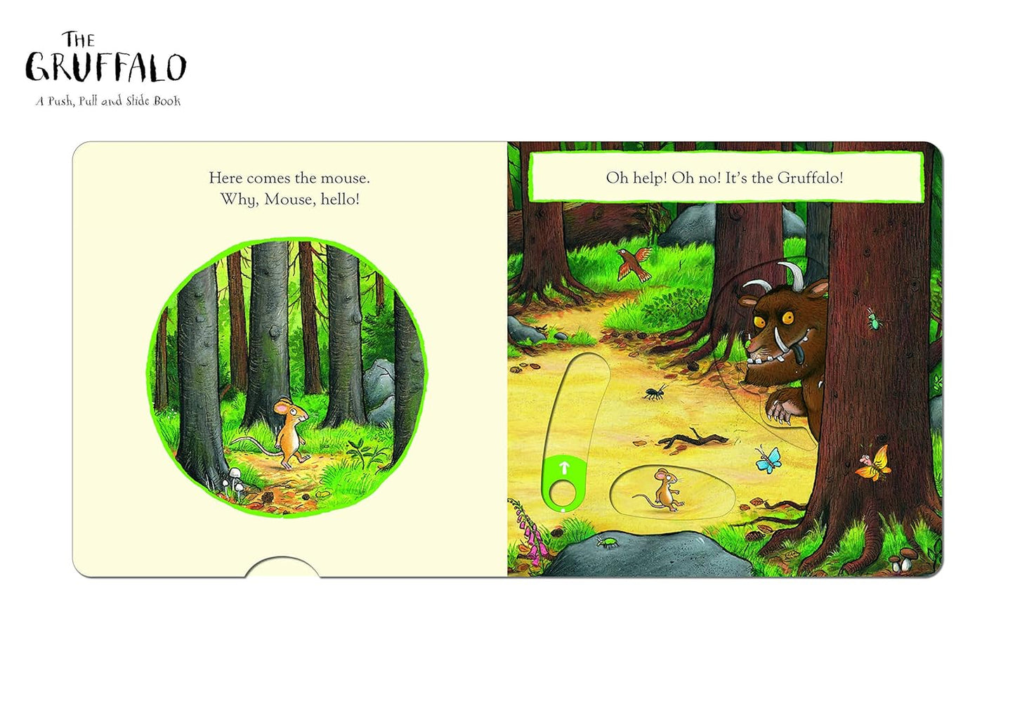 Gruffalo: A Push, Pull and Slide Book(Board book)