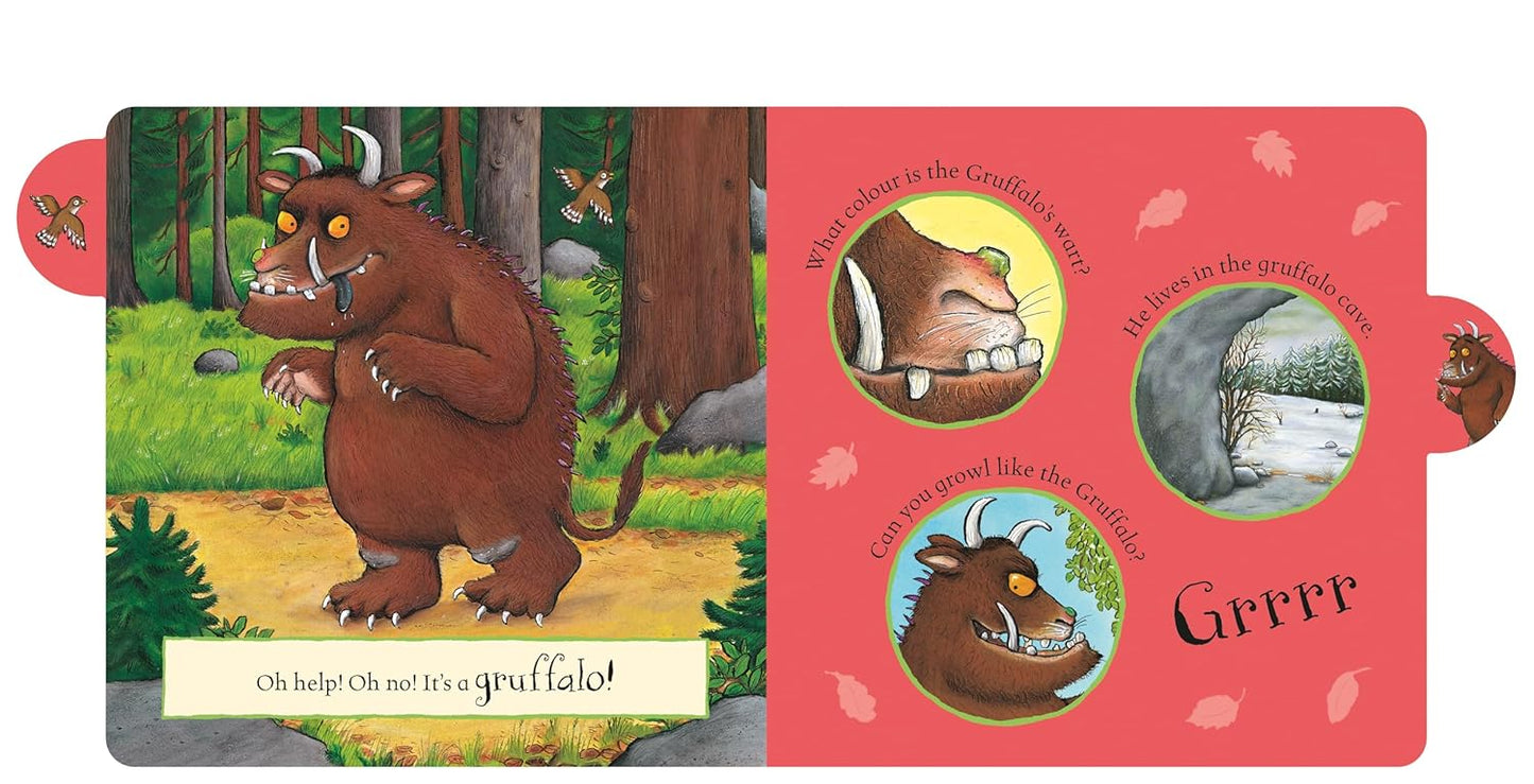 Gruffalo, Who Can You See? (Board book) A preschool tabbed board book
