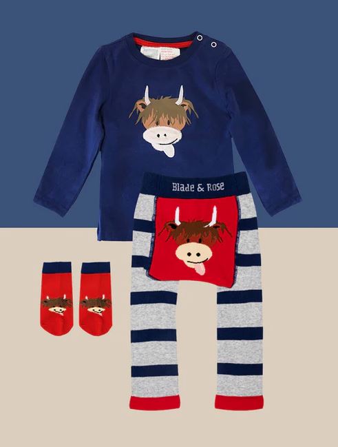 Hamish Highland Cow 3-Piece Gifting Set