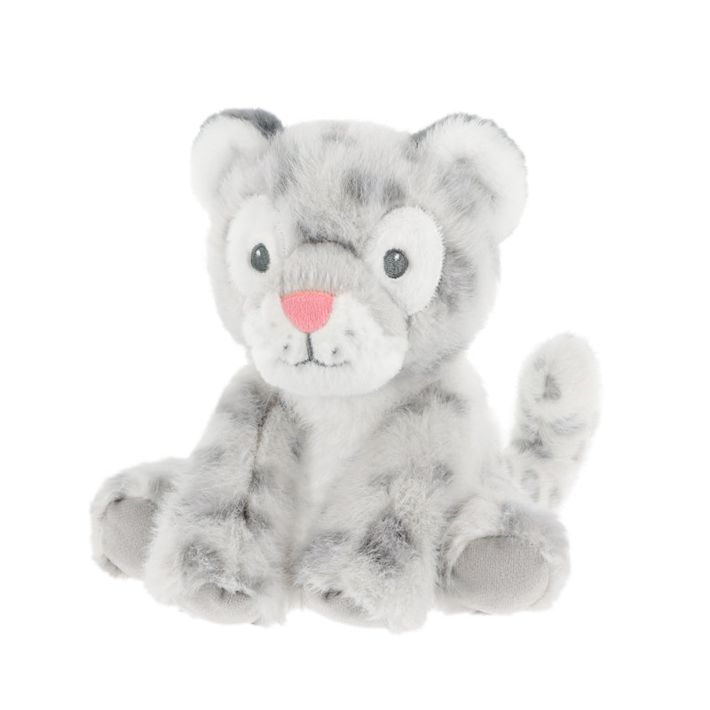 Keeleco Baby Snuggles Snow Leopard 14cm