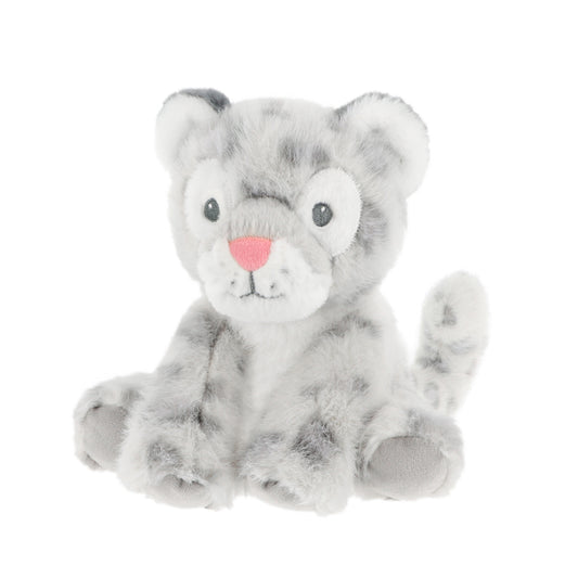 Keeleco Baby Snuggles Snow Leopard 14cm